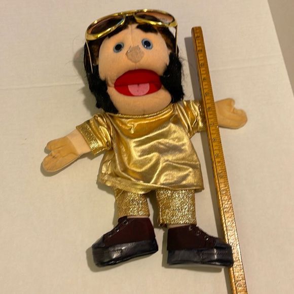 Elvis? Hand Puppet Adult Man 15” Hand Puppet Story Time - Picture 2 of 14